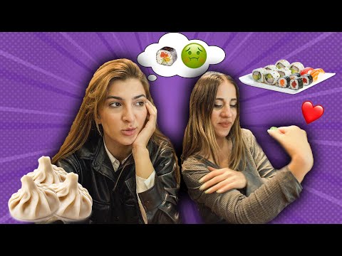 ხინკალი VS სუში / ვის მოუწია გახდა ?  |GD Squad Vlog 99